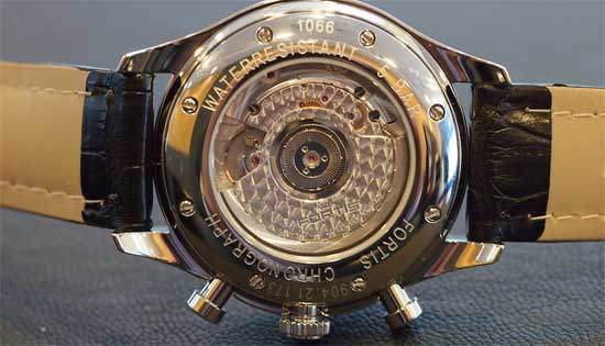 Мужские наручные часы Fortis Blue Horizon - цена - обзор - хронограф