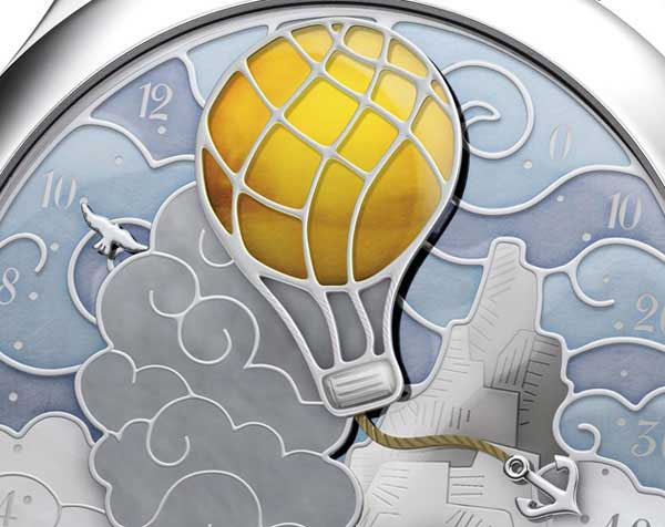 Наручные часы Van Cleef & Arpels Poetic Complication Five weeks in a balloon - обзор