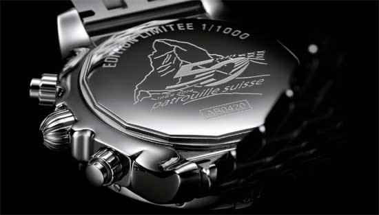 Наручные часы Breitling Chronomat 44 GMT Patrouille Suisse 50th Anniversary
