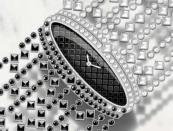 Женские Crash и Baignoire: Cartier развивает фирменную концепции некруглых часов - #Cartier